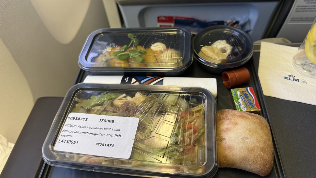 dinner at klm