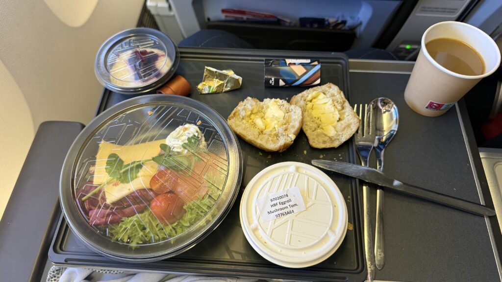 breakfast at KLM